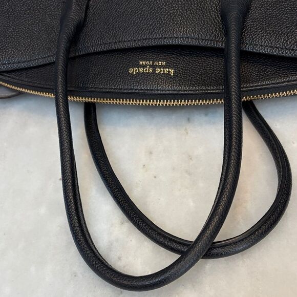 Kate Spade Margaux Saffiano Leather Large Convertible Satchel Shoulder Bag - Picture 11 of 16